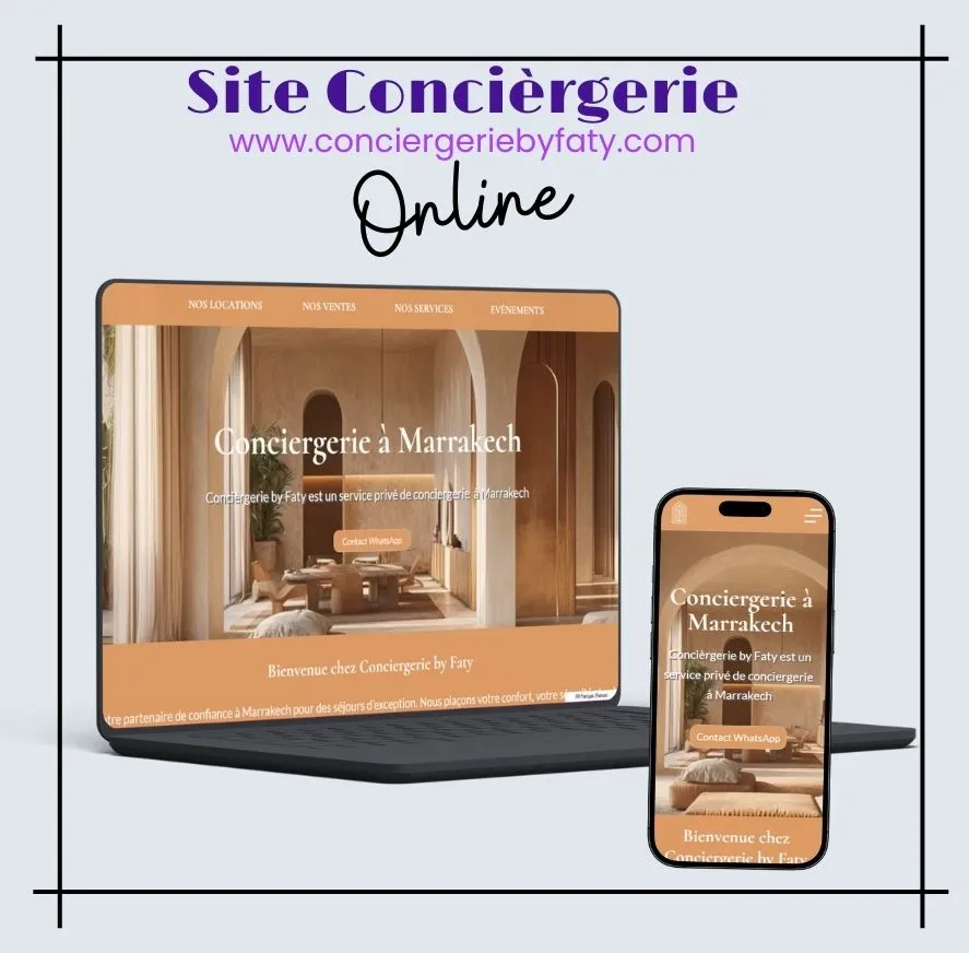 création de sites internet à Marrakech