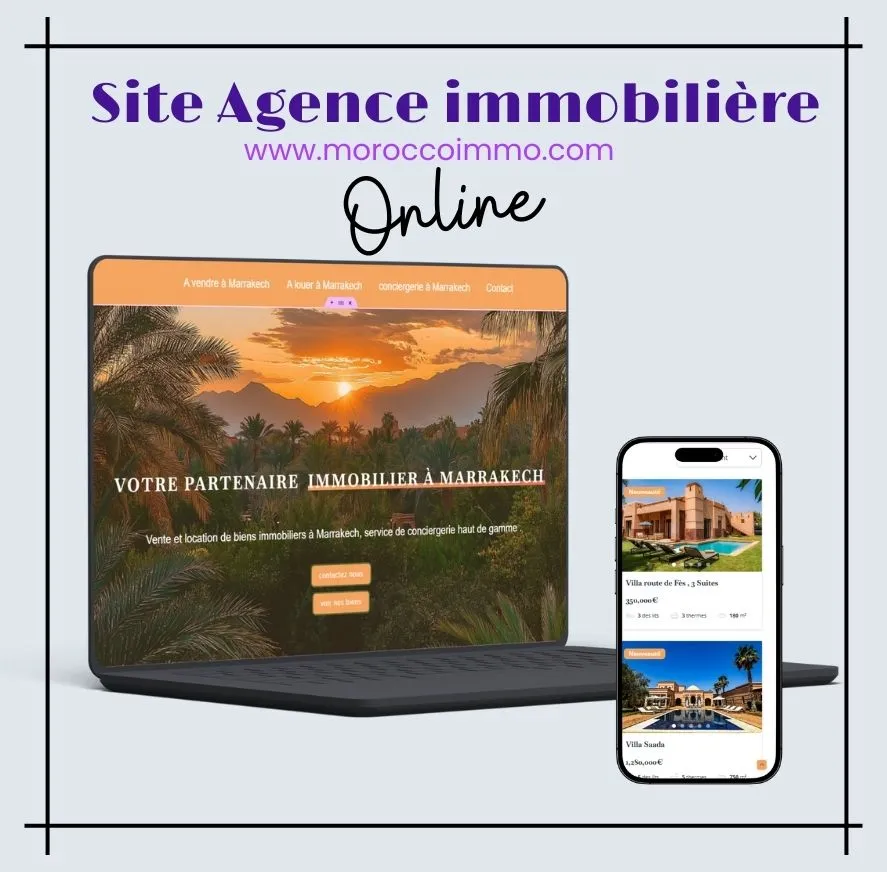 création de sites internet à Marrakech