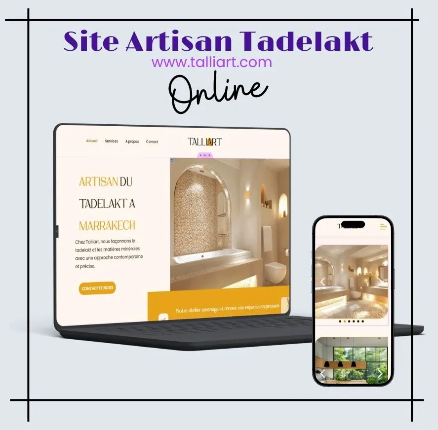 création de sites internet à Marrakech