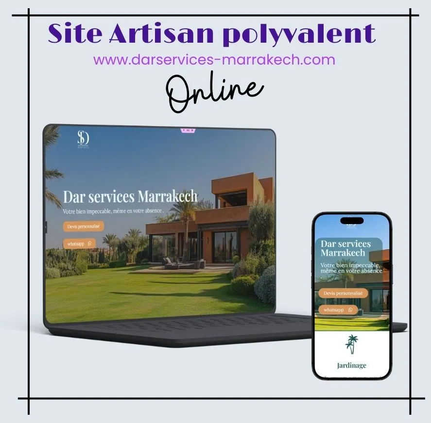 création de sites internet à Marrakech